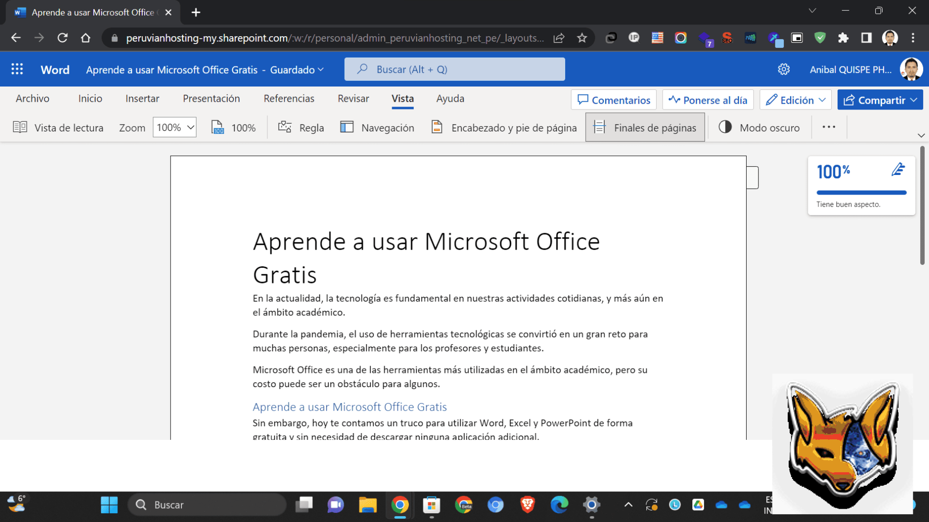 Aprende a Utilizar Microsoft Office Gratis 