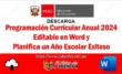 Programación Curricular Anual 2024