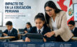 Impacto TIC educación Perú estudiantes usando tecnología en el aula